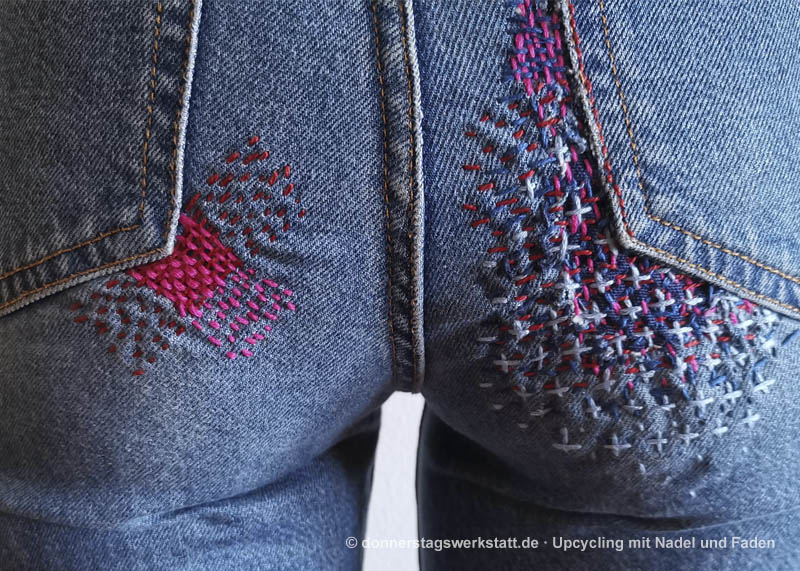 Upcycling mit Nadel und Faden